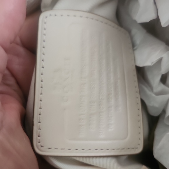 Coach creme bag - Picture 6 of 11